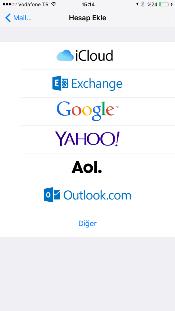 promail i phone kurulum 1